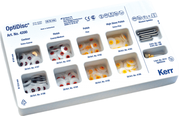 Kerr OptiDisc Extra Coarse Asorti Kit 4200