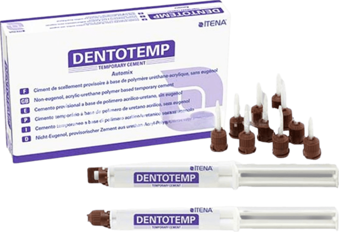 İtena DentoTemp İmplant Automix ( Uzun Süreli Geçici Siman ) 