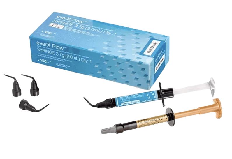 GC Dental Everx Bulk Shade Flow ve G Aenial İnjectable Tekli Set 