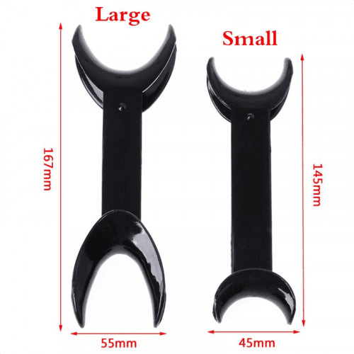 3B Ortho İki Yönlü Siyah Ekartör 2Pcs/Pk