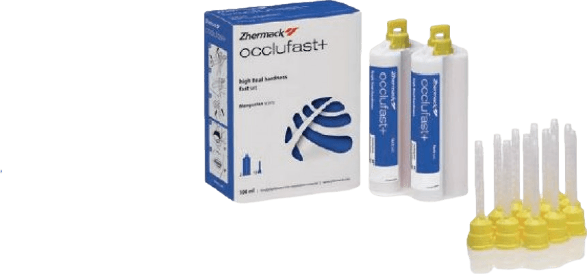 Zhermack Occlufast+ Kapanış Silikonu Tekli Paket 50 ml Kartuş