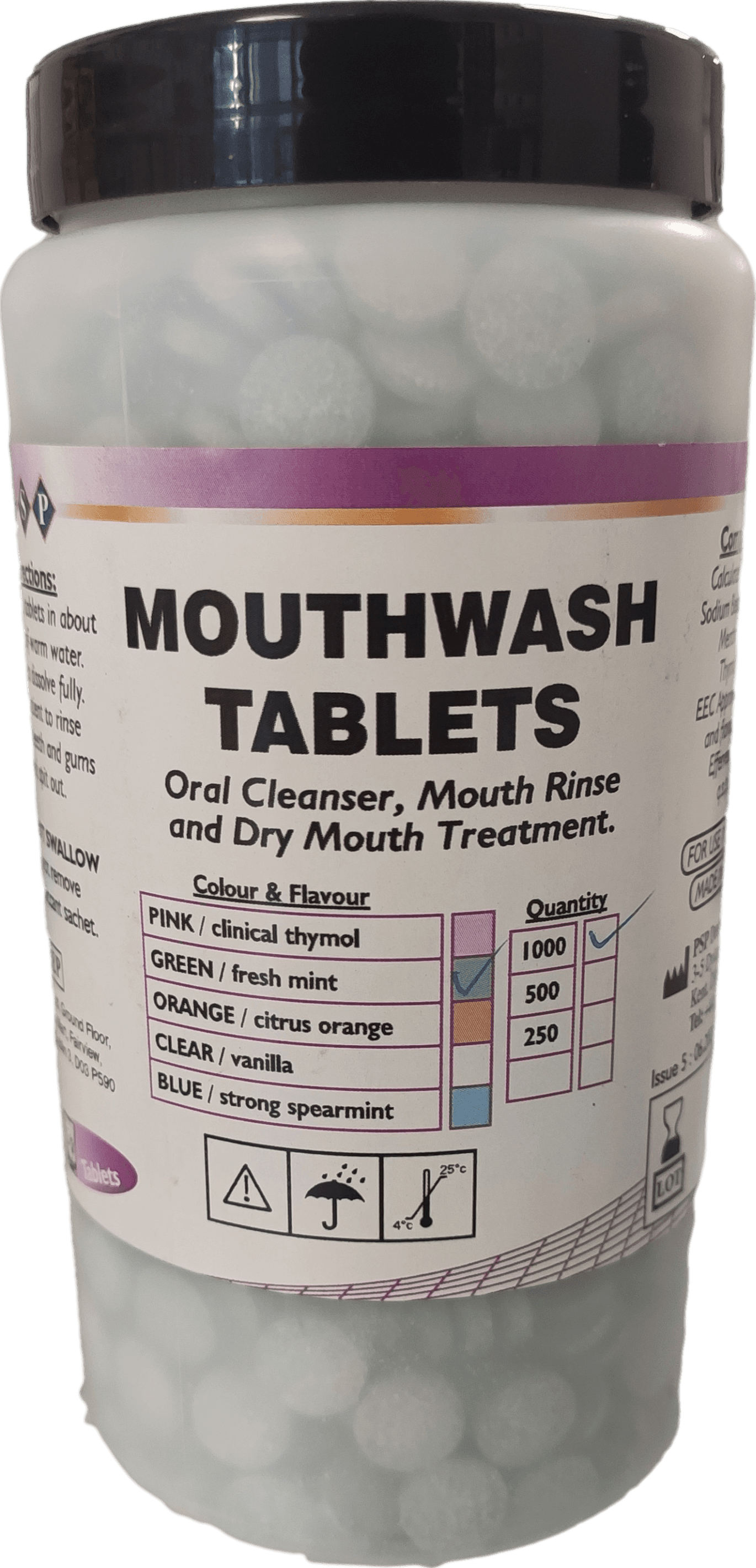 PSP Dental Moutwash Tablet