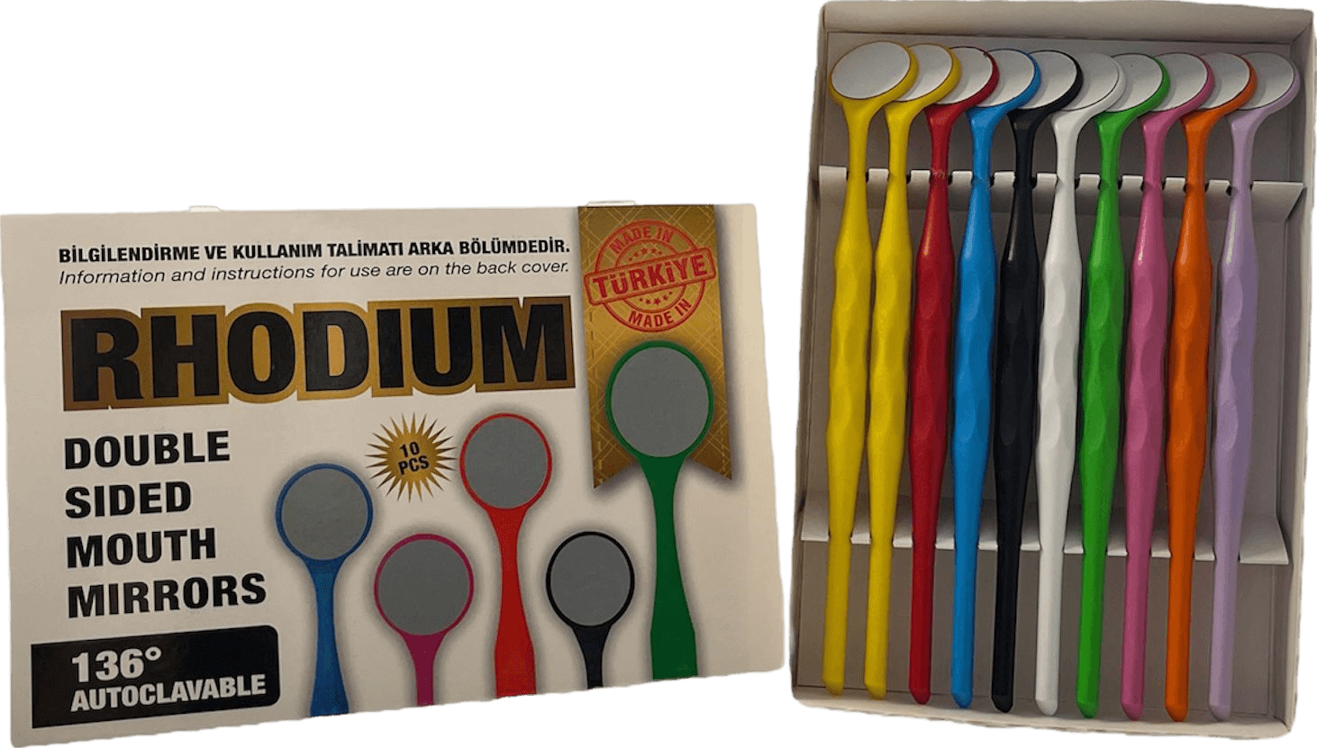 Rhodium Rodyum Çift Taraflı Ayna