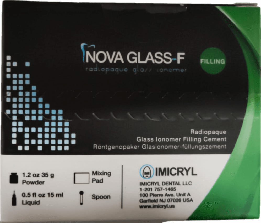 Imicryl Nova Glass F Radyopak Cam İyonomer Dolgu Simanı