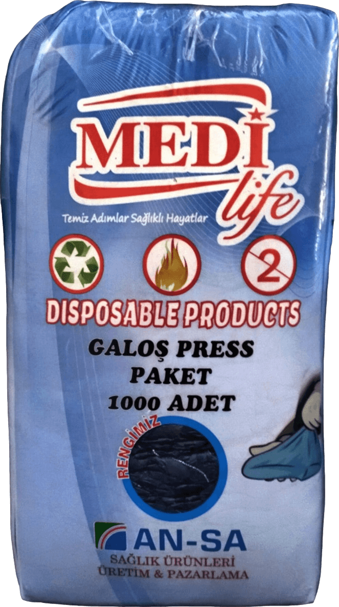 Medi Life Galoş 10 Mikron 1000 Adet