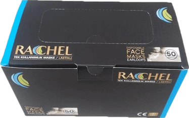 Rachel Tek Kullanımlık Cerrahi Maske 50 Adet
