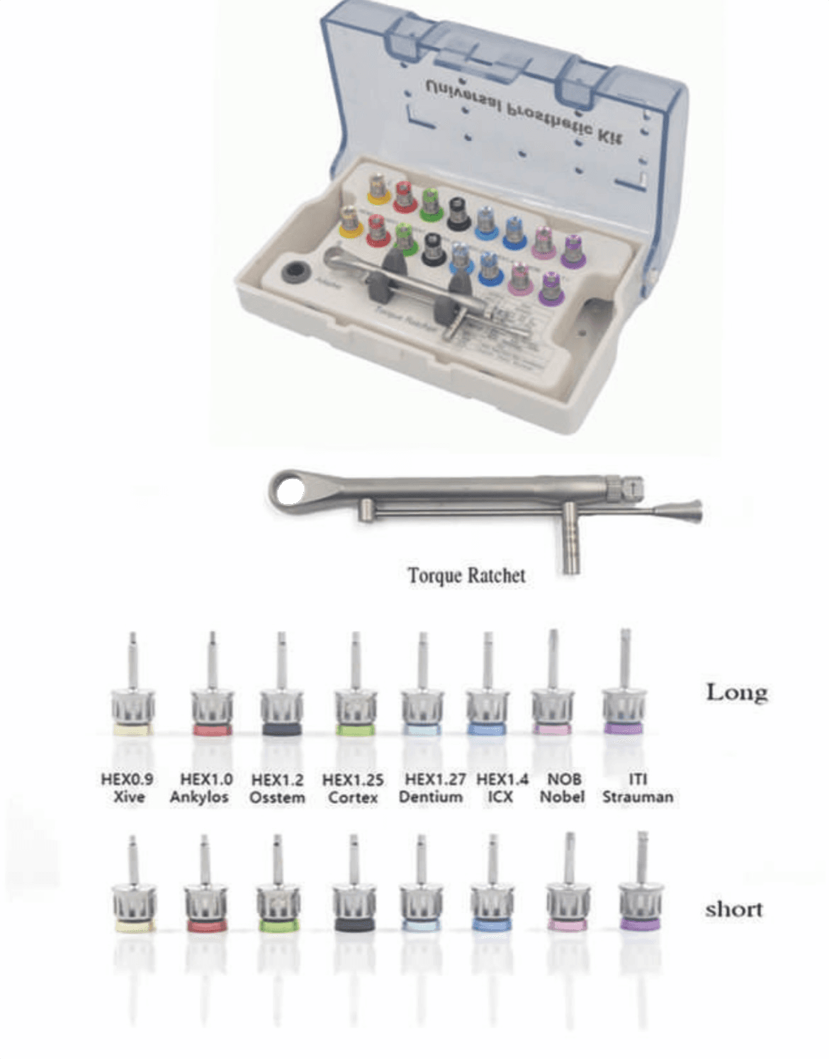 Raven Dental İmplant Diş Tork Anahtar Seti