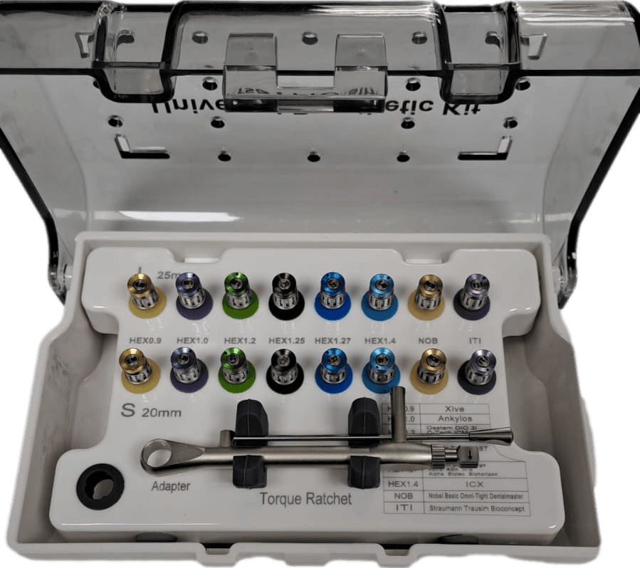 Exlin İmplant Vida Sürücüsü (Üniversal Kit)