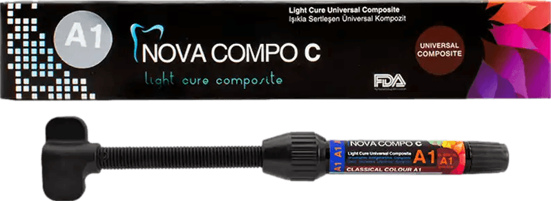 İmicryl Nova Compo C Nanohibrit Üniversal Kompozit 4 gr Şırınga