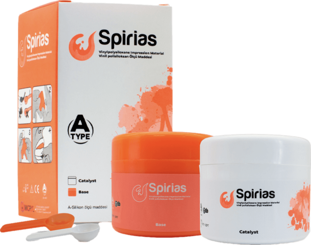 İmicryl Spirias A Tipi Silikon Birinci Ölçü Putty Takımı