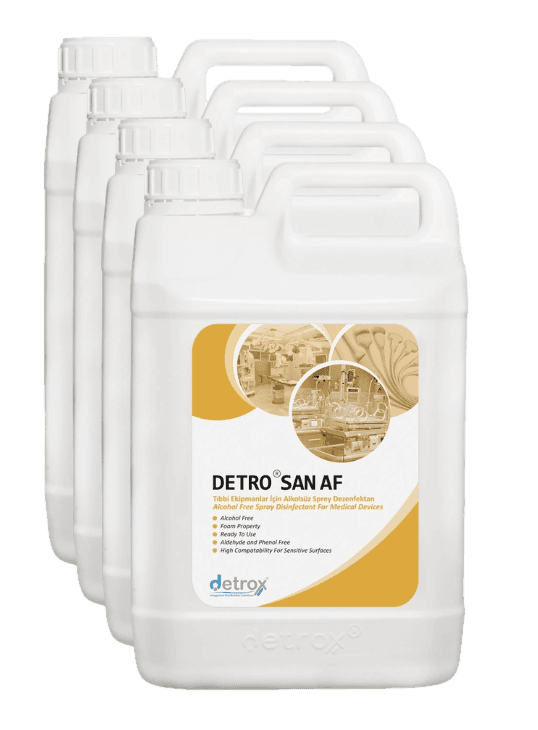 Detrox Detro Sept AF – Alkollü Hızlı Yüzey Dezenfektanı 5L × 4 Adet