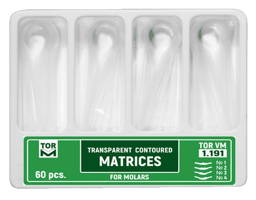 Tor Vm Şeffaf Matriks Posterior - Molar Dişler İçin No:1.191