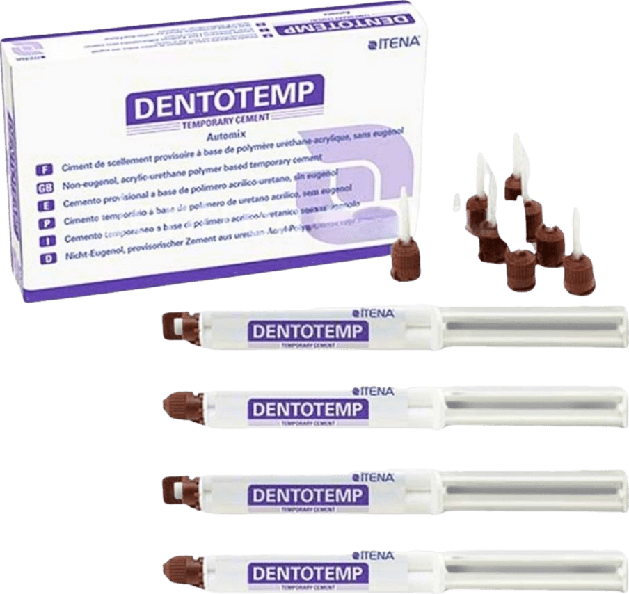 İtena DentoTemp İmplant Automix Value Kit ( Uzun Süreli Geçici Siman )