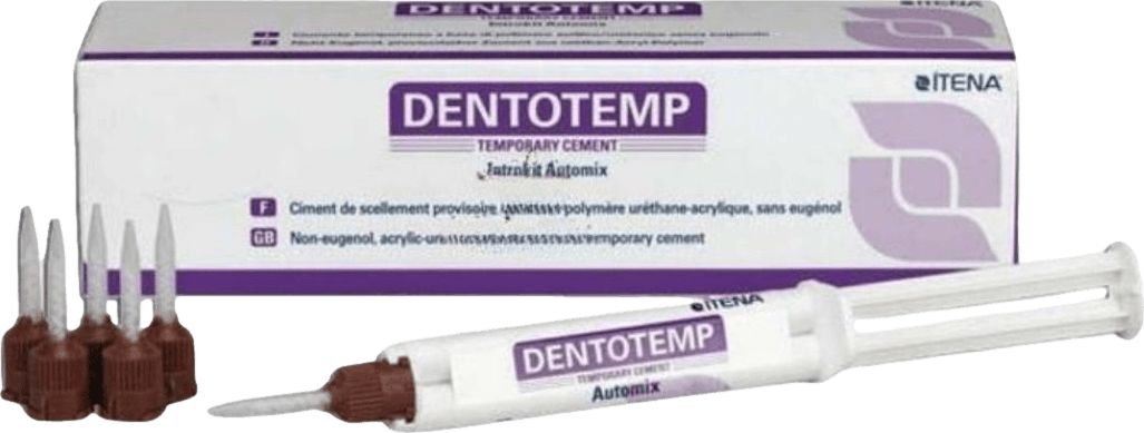 İtena DentoTemp İmplant Automix İntro Kit ( Uzun Süreli Geçici Siman )