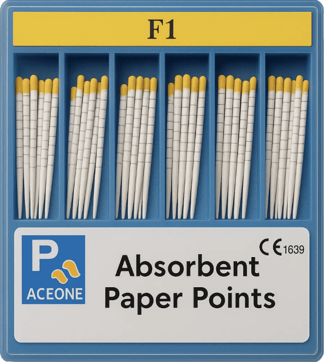 AceOne F Açılı Paper Points