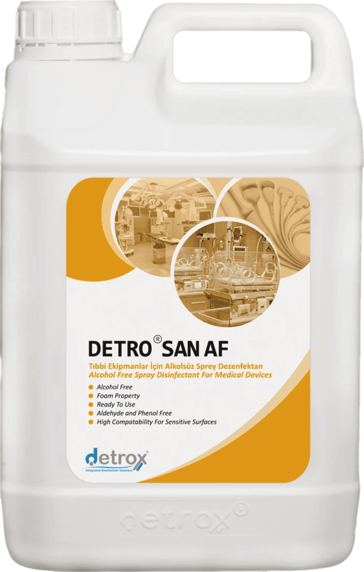Detrox Detrosan AF - Alkolsüz Yüzey Dezenfektanı 5 Lt