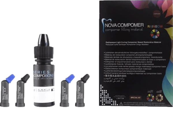 Imicryl Nova Compomer Classic Rainbow 20 Li Kapsül Set