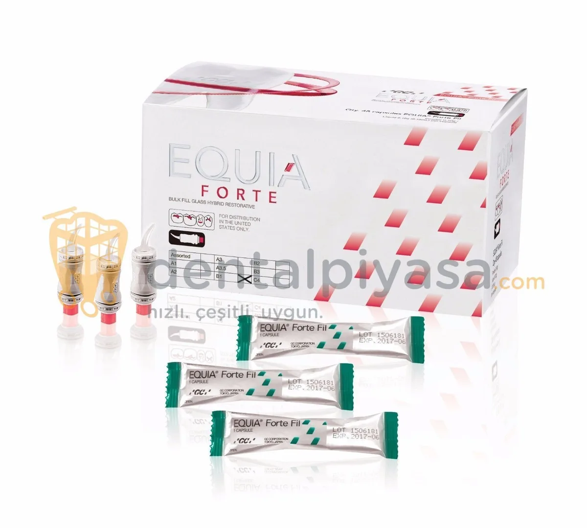 GC Dental Equia Forte Refil 50 Kapsül