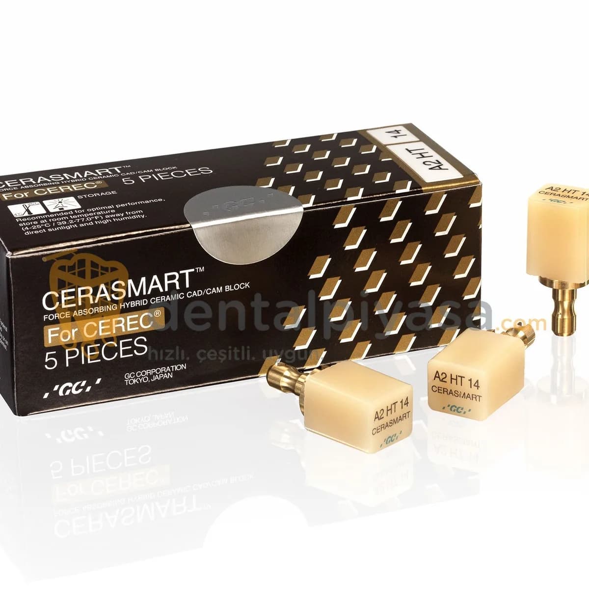 GC Dental Cerasmart Nano Hibrit Seramik Blok