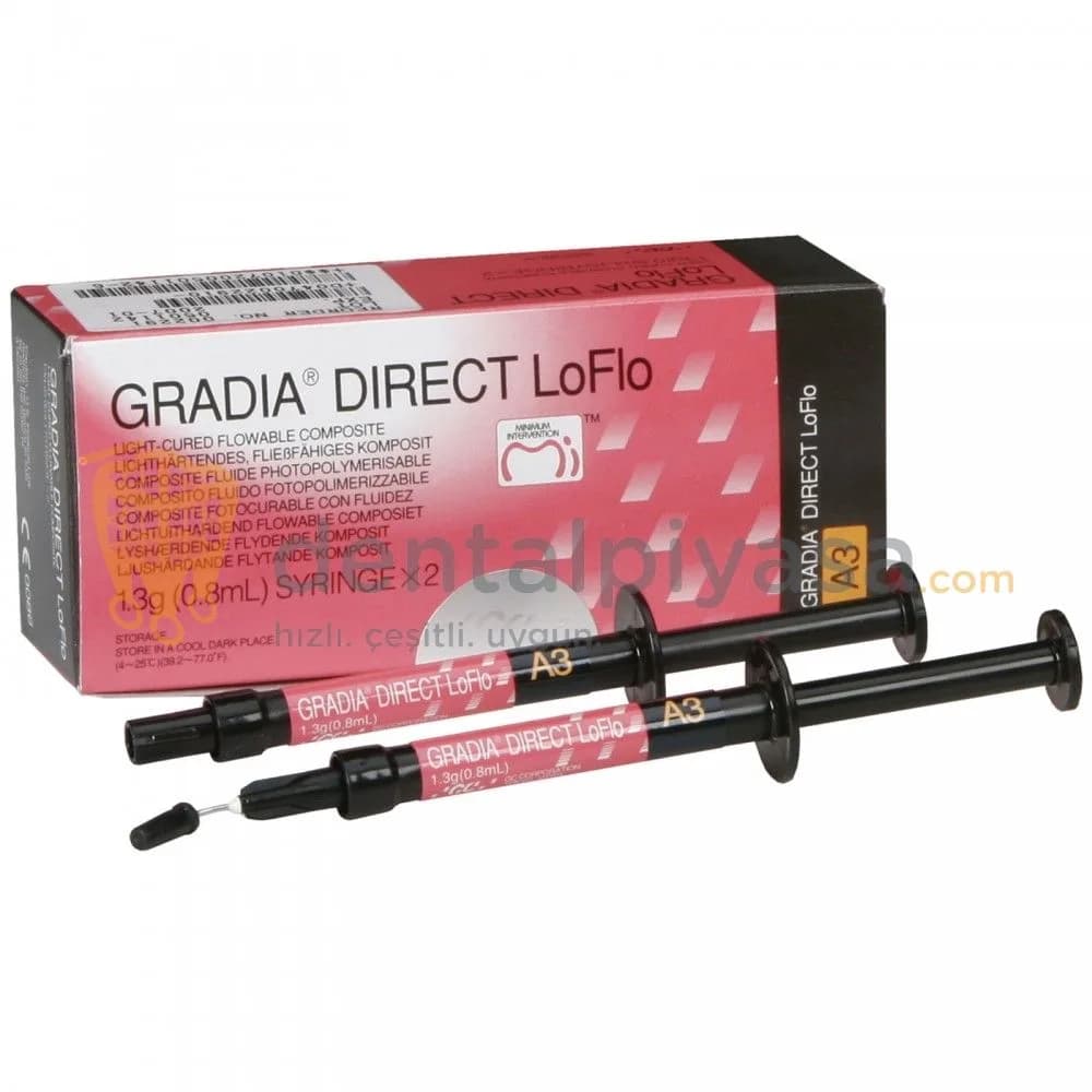 GC Dental Gradia Direct LoFlo Flow Kompozit